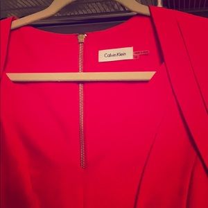 Red Dress - Calvin Klein